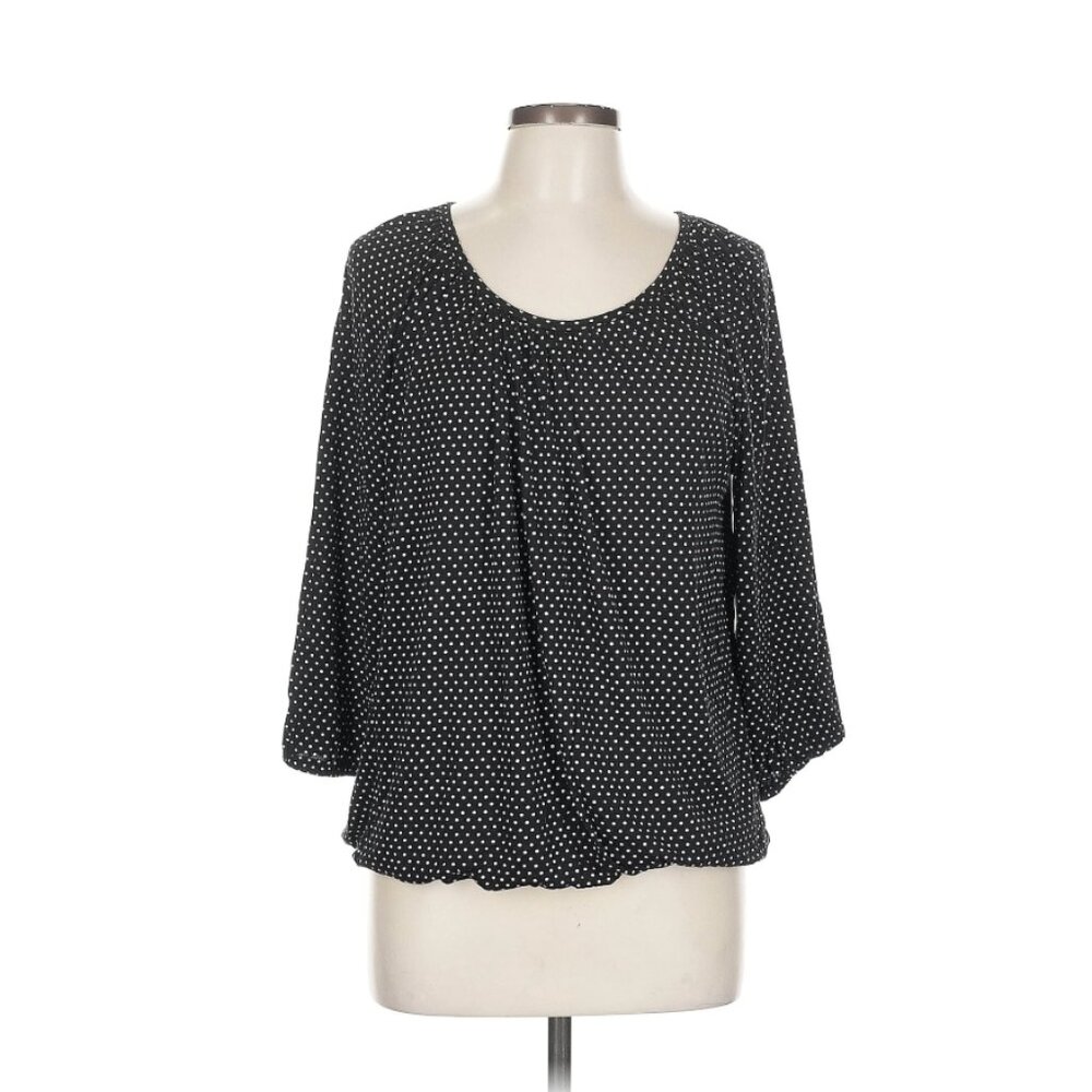 Michael Kors Women's Polka Dot Blouse Large